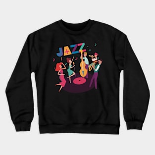 Jazz music group Crewneck Sweatshirt